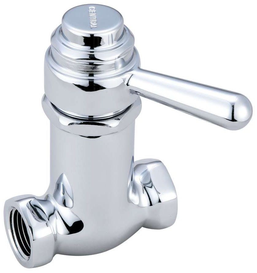 CENTRAL BRASS 0331-L-1/2&quot;
SELF-CLOSING VALVE WITH LEVER
HANDLE