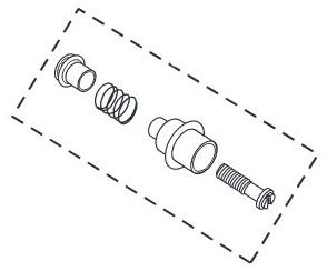 10077T3-PM TOTO 1&quot; ANGLE STOP
REPAIR KIT