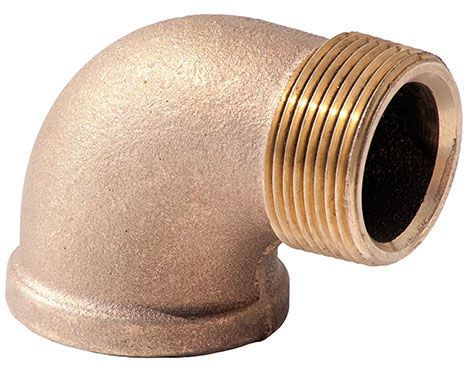 1-1/2 Brass Street Elbow 90