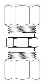 1/8 Compression Union