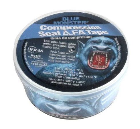 76085 - 1&quot; x 12-foot roll -
Blue
Monster Compression Seal Tape
(Each)  10/BOX