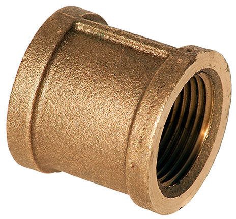 1&quot; Brass Coupling LEAD FREE