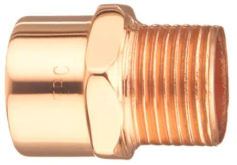 1&quot; Cop x 1-1/2&quot; Male Adapter (10) [100] MALE ADAPTER