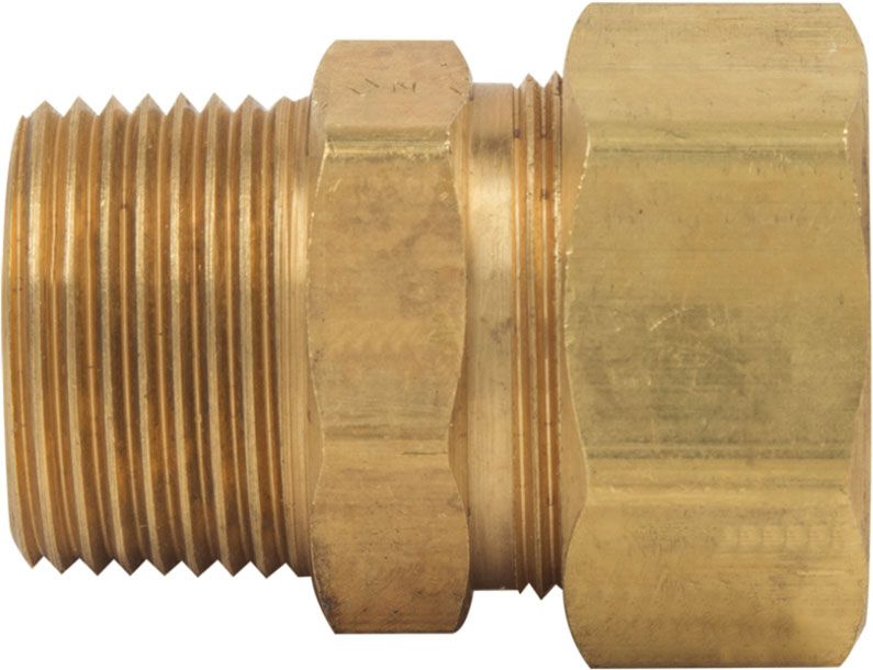 7/8 O.D. x 3/4 M Compression Adapter