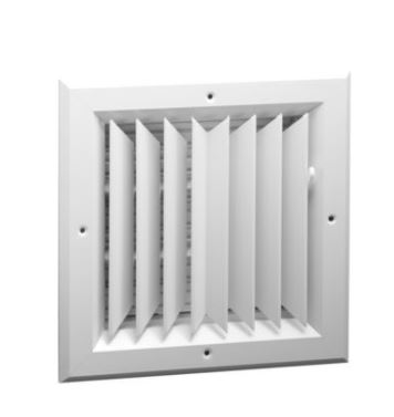 Hart &amp; Cooley A502MS Ceiling Diffuser 2-Way 10&quot;x10&quot; ; White