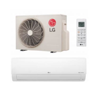 LG single zone inverter heat  pump outdoor unit,for wall 