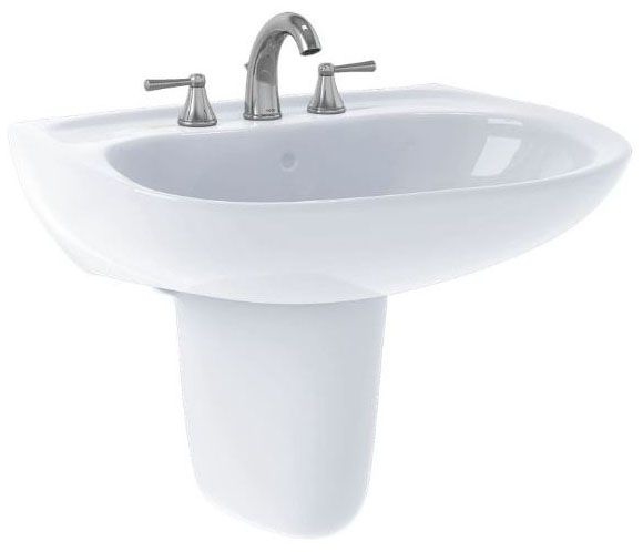 LT242G#01 Toto PROMINENCE
SINGLE HOLE LAVATORY ONLY
WHITE