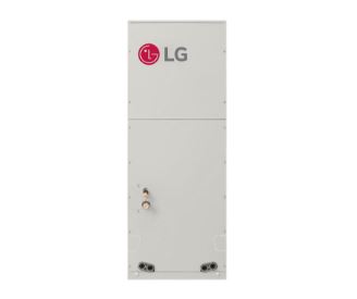 LG 1.5 ton multi-positional
air handler. Includes constant
CFM ECM motor and W2 terminal
for third party auxiliary
heating systems.