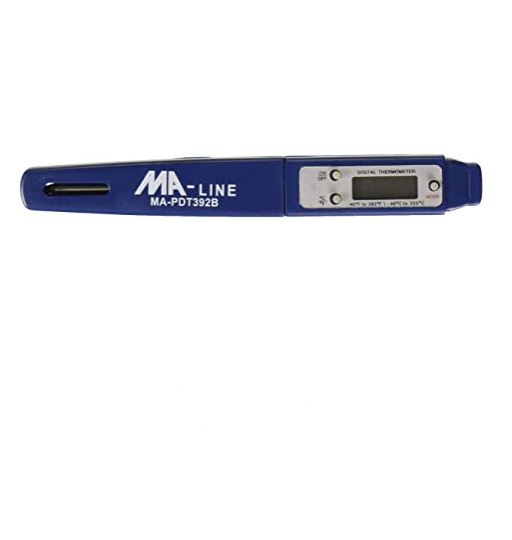 MA-PDT392B Digital Pocket
Thermometer -40F to 392F
(-40Cto 200C)