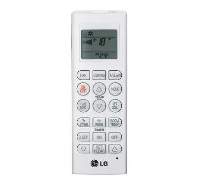 LG Wireless Remote Controller  (Dual Vane Function Key 