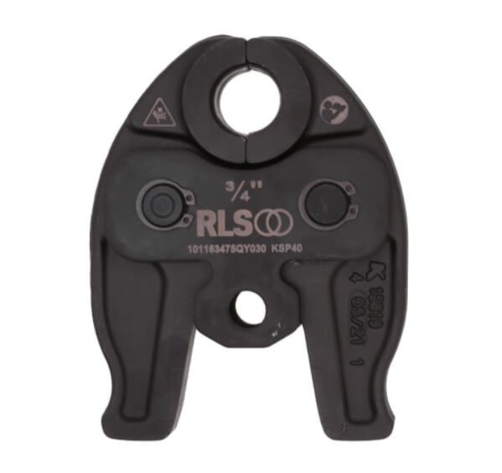 RLS 3/4 Ridgid jaw For use
with RLS Fittings ONLY RJ12
Only fits compact press tools 
[M12 and Ridgid 240&amp;241]