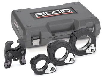 Ridgid 20483 XL-C Ring Set
(2-1/2&quot;, 3&quot;, 4&quot;, V2 Actuator)
With Case - 20483