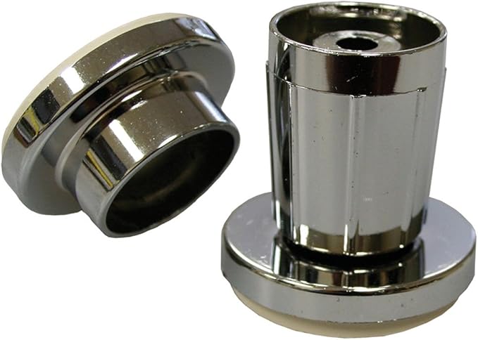 Jiffy Flange &quot;ADJUSTABLE&quot; For Shower Rod (Chrome Die Cast)