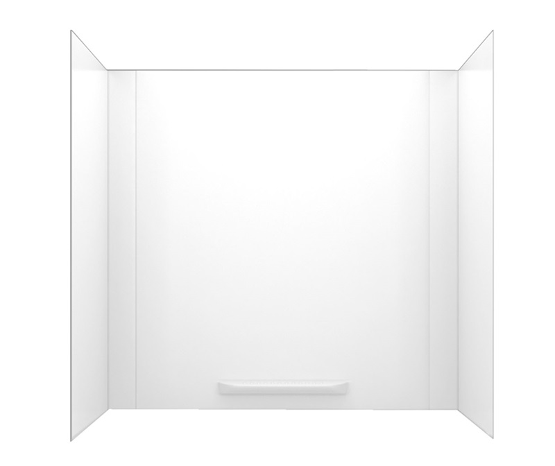 Swanstone GN-58-010 Veritek Tub Wall Kit, White Finish