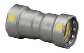 Carbon Steel Coupling w/Stop w/HNBR FOR GAS, P x P, 1