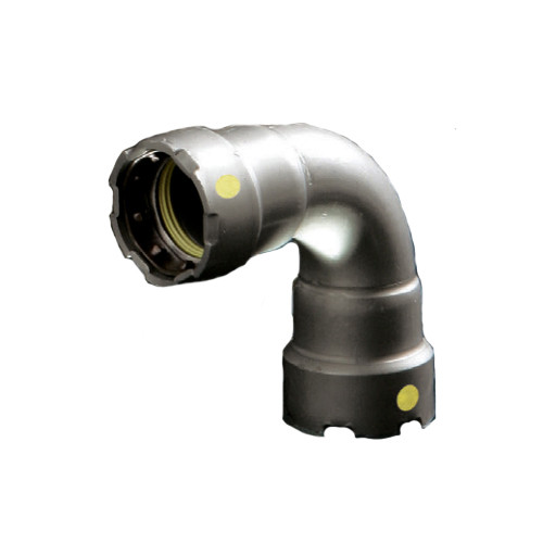 Gas Carbon Steel Elbow - 90 w/HNBR FOR GAS, P x P, 1/2&#39;&#39;