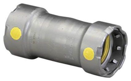 Carbon Steel Coupling No Stop w/HNBR FOR GAS, P x P, 2&#39;&#39;