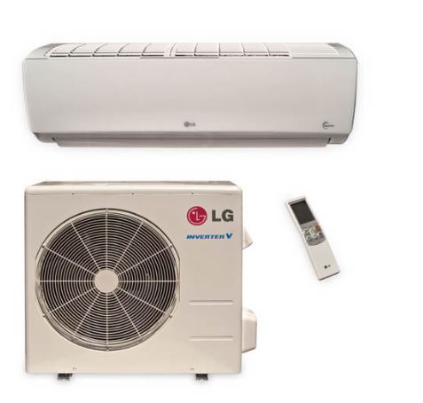 LS091HSV2 - LG 9,000 BTU (3/4
TON) 20 SEER DUCTLESS
MINISPLIT - WHITE - COMBO