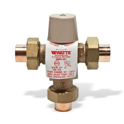 0559115 WATTS MMV-US-M1 1/2&quot;
Sweat Thermostatic Mixing
Valve For Domestic Hot Water 
(80 DEG- 120 DEG. F) (REPLACES
LM4012)